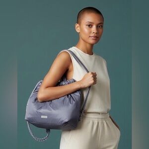 WF15. Blue Drawstring Backpack- $60 Retail- NWT